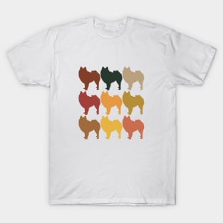 Pomeranians in Rainbow Colors T-Shirt